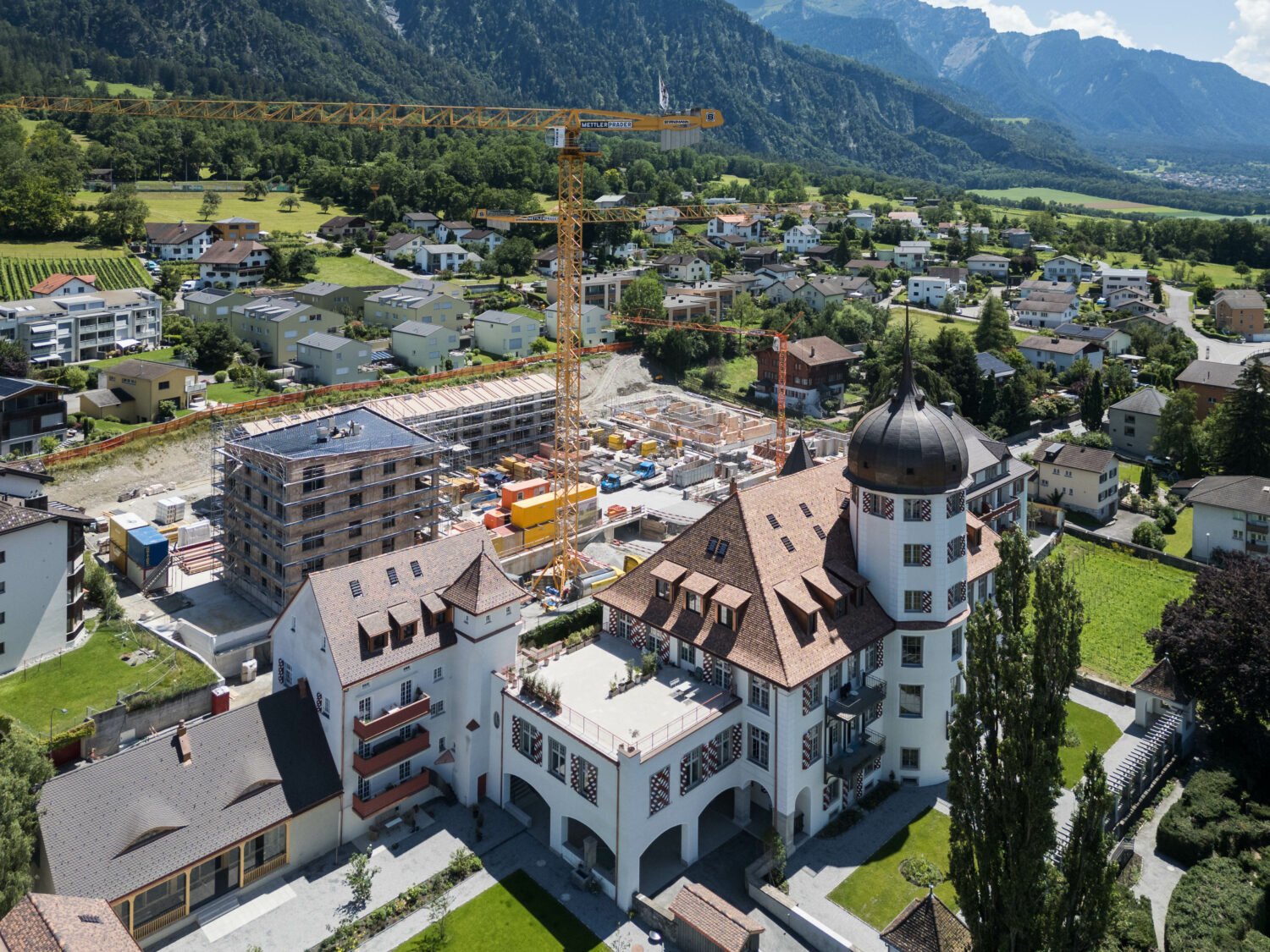 Baustelle Schlossbungert