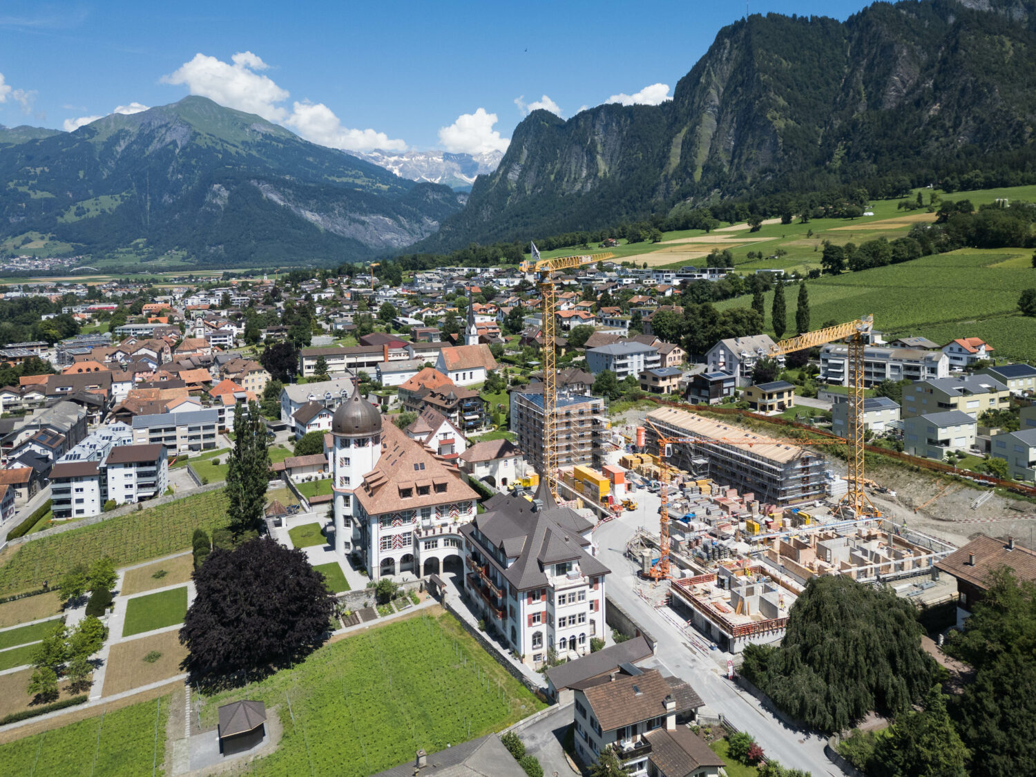 Schlossbungert Baustelle