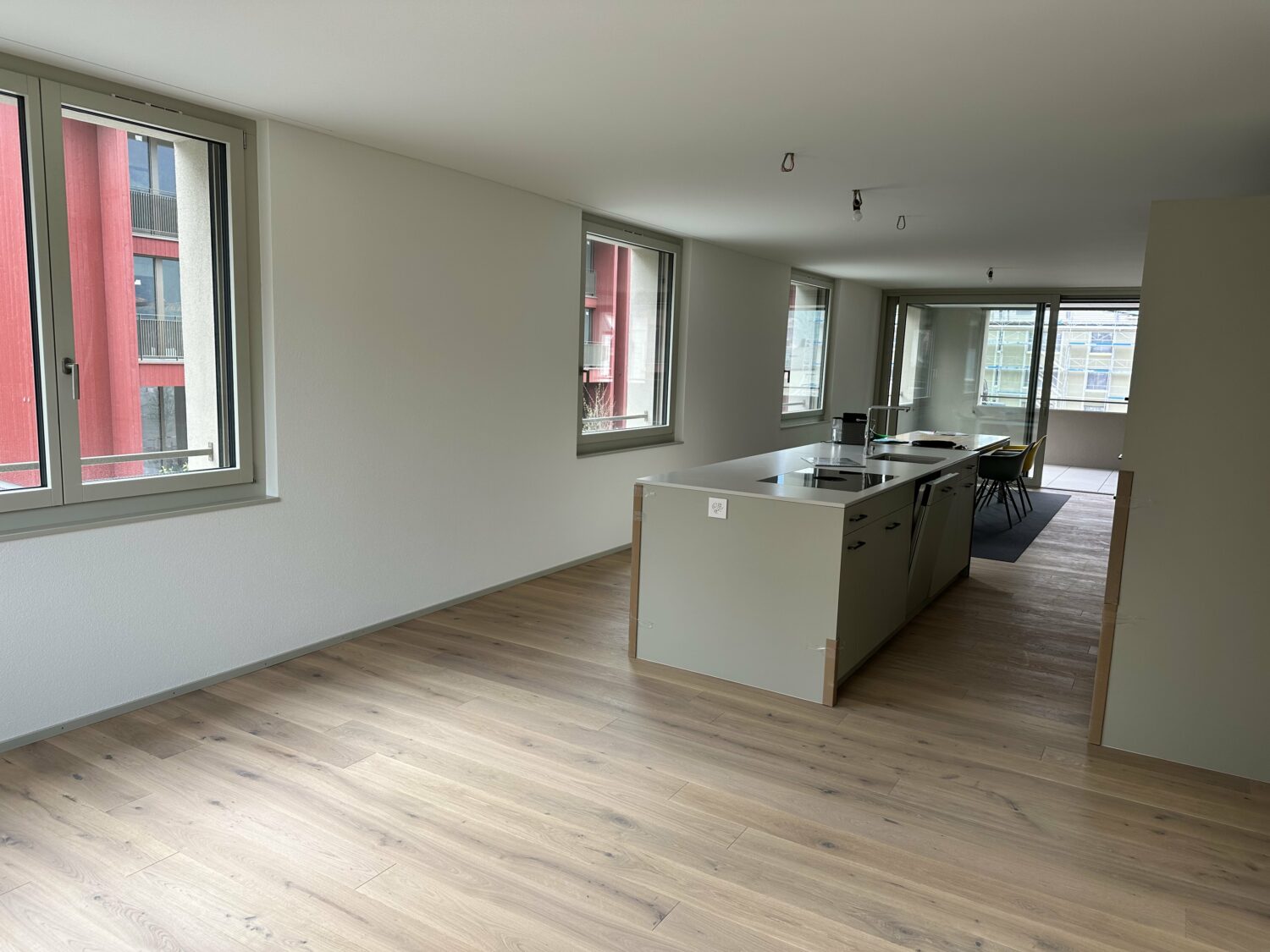 Wohnung A 1.2 Küche_Wohnbereich