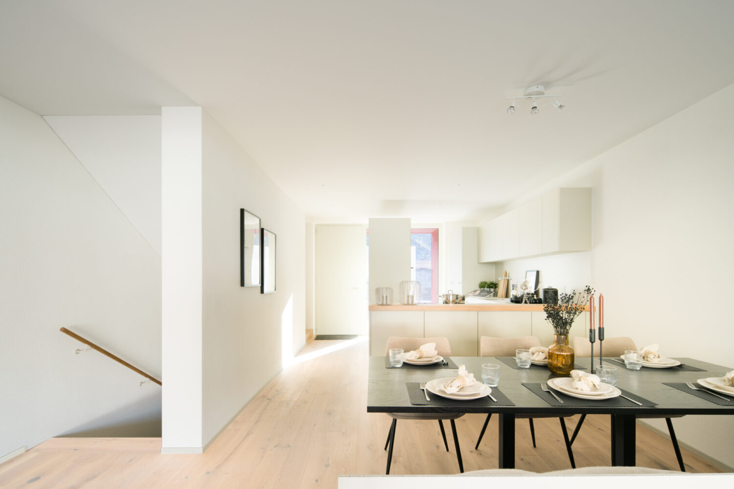 Haus Baldrian, Schlossbungert, Zizers: Küche/Essbereich