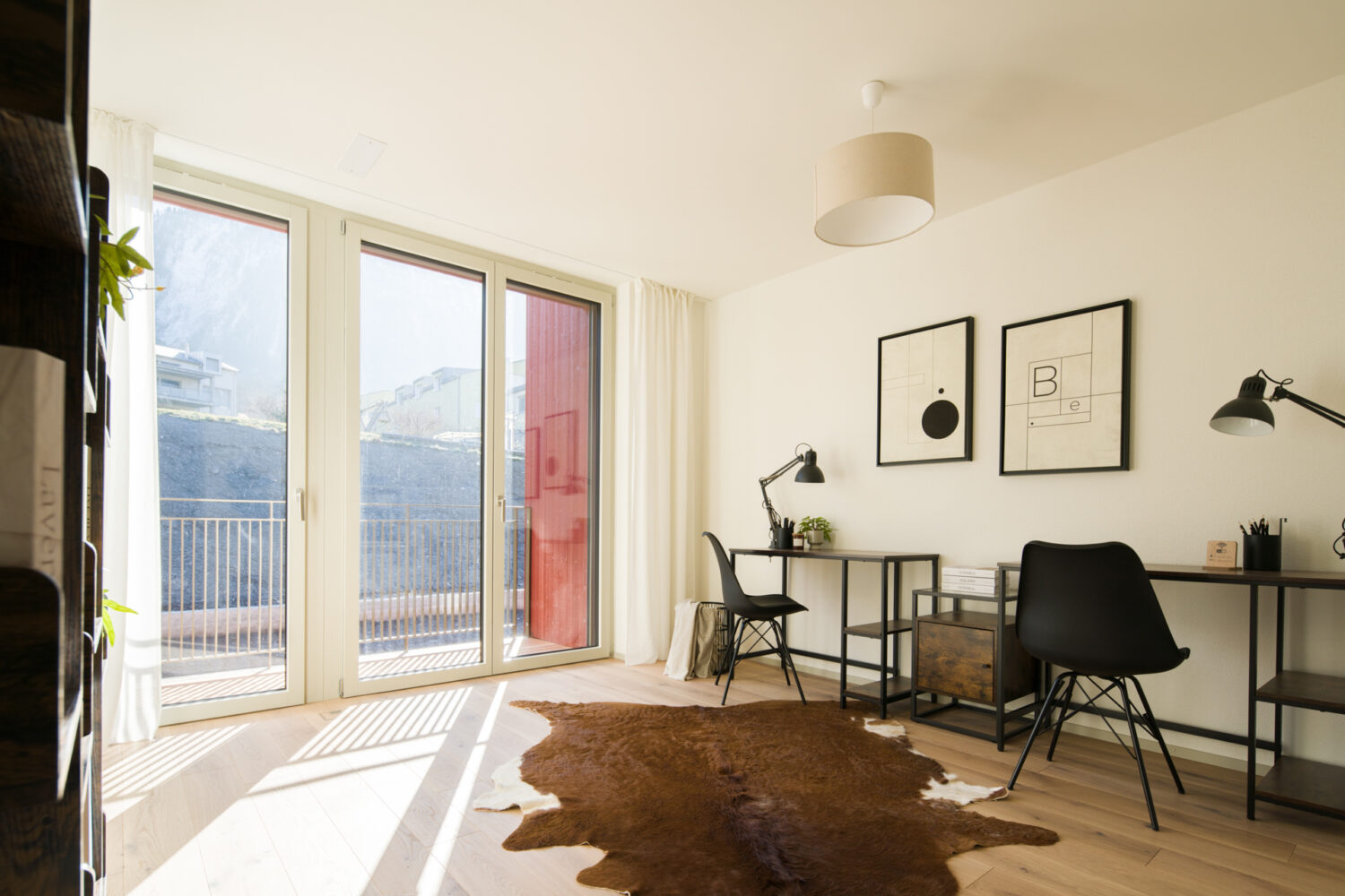 Haus Baldrian, Schlossbungert, Zizers: Bürozimmer