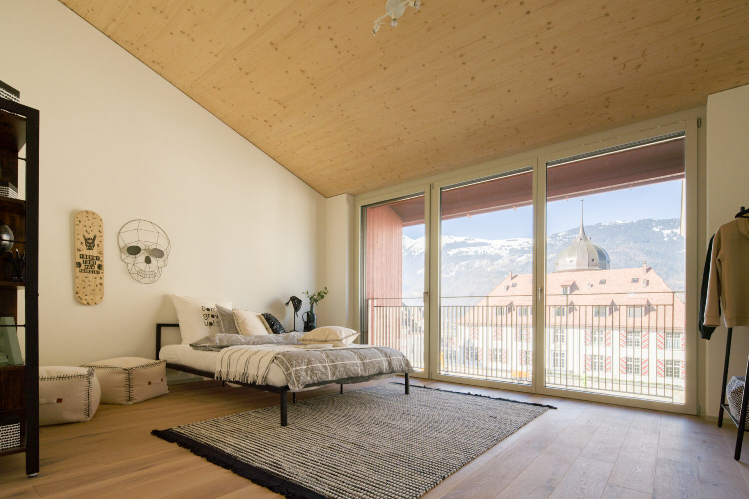 Haus Baldrian, Schlossbungert, Zizers: Schlafzimmer